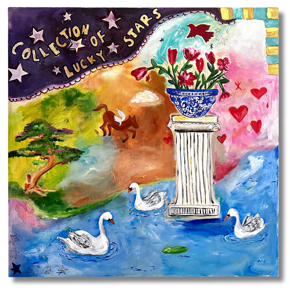 Collection Of Lucky Stars - Original Painting
