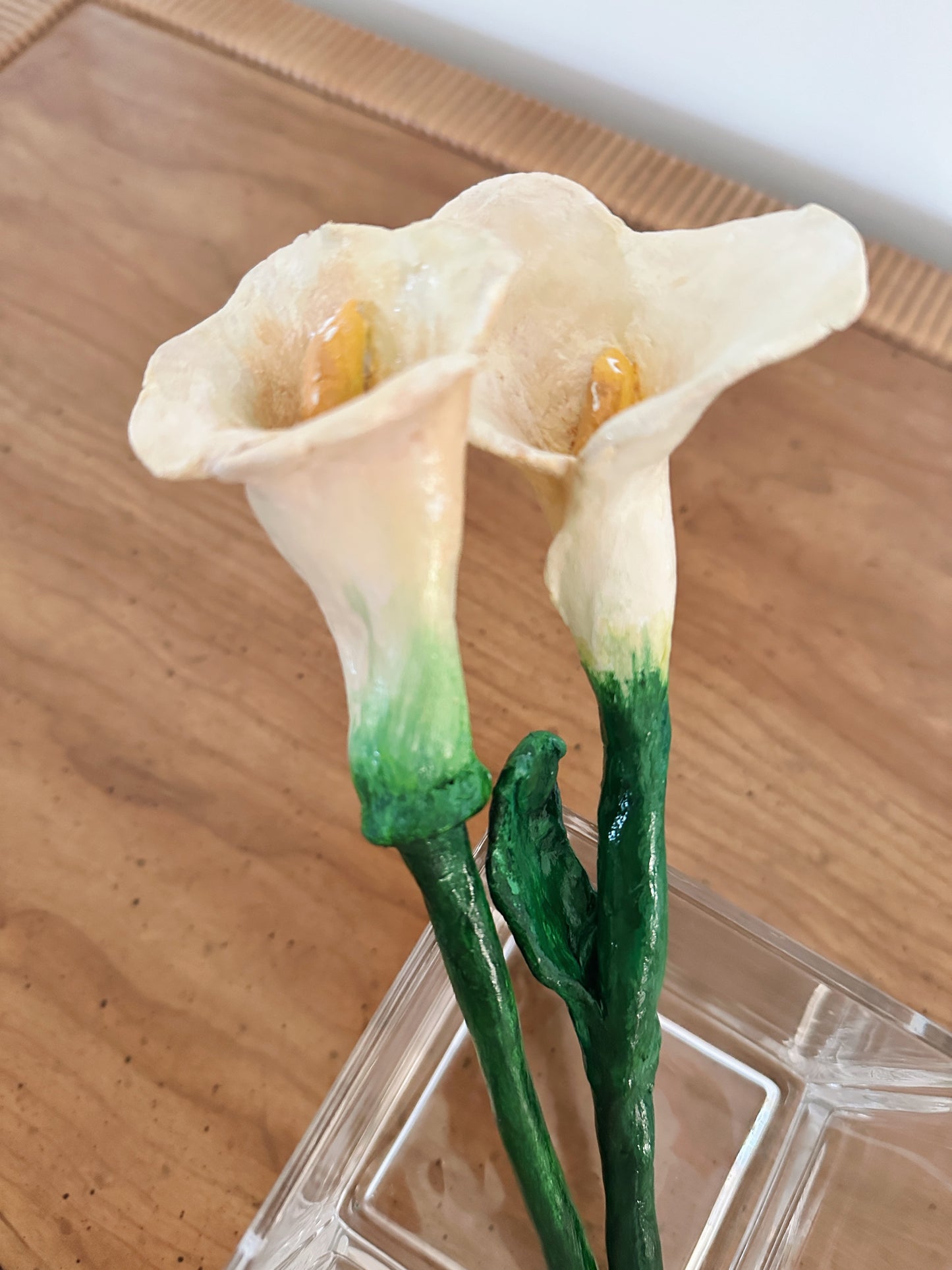 Single Handmade Clay Flower