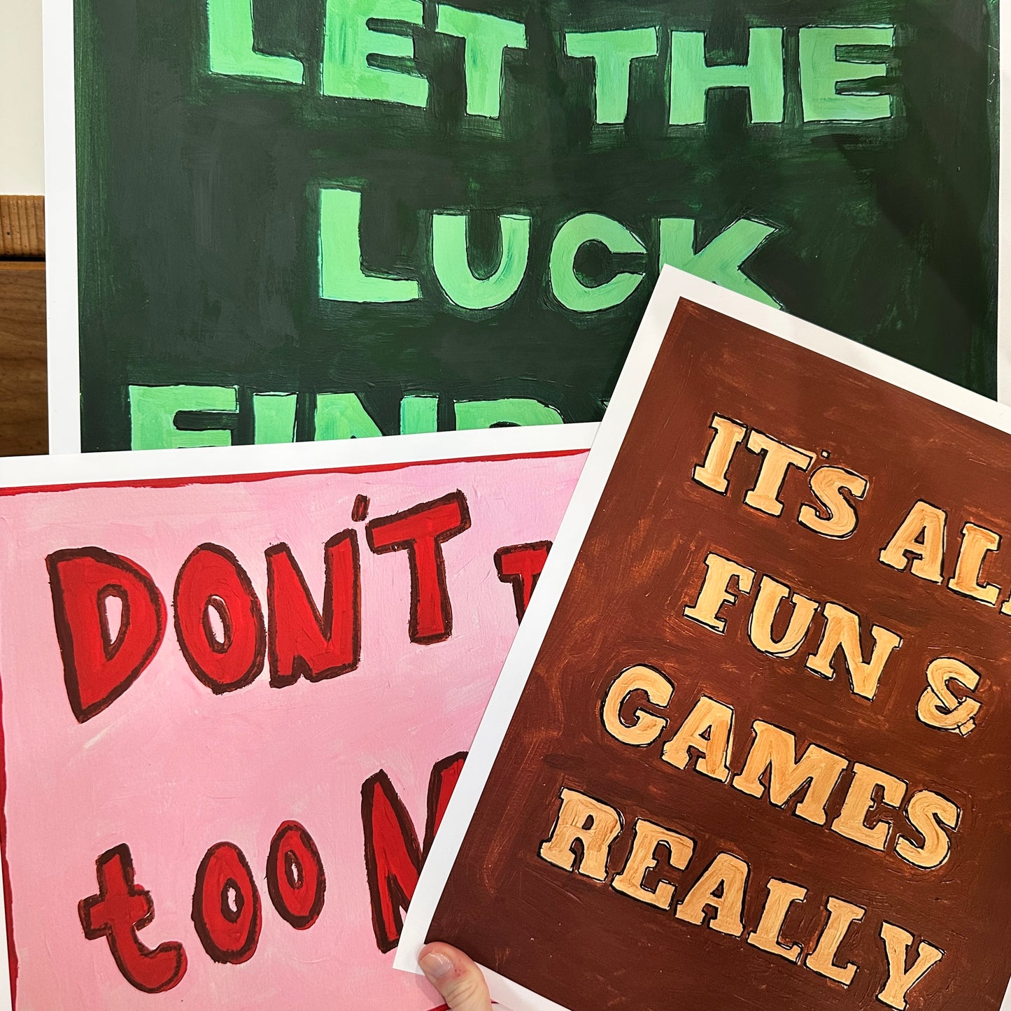 It's All Fun & Games Really - Print