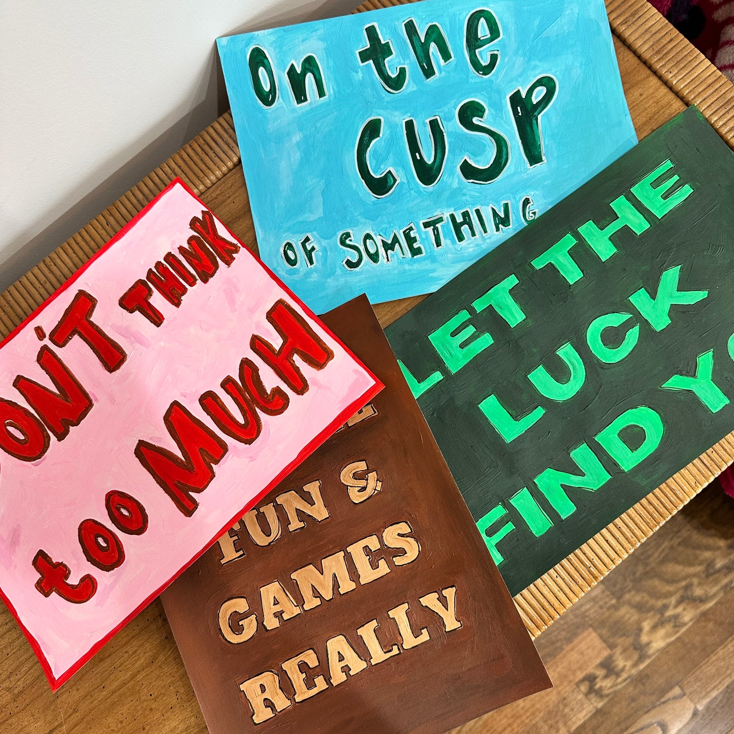 Let The Luck Find You - Original Painting