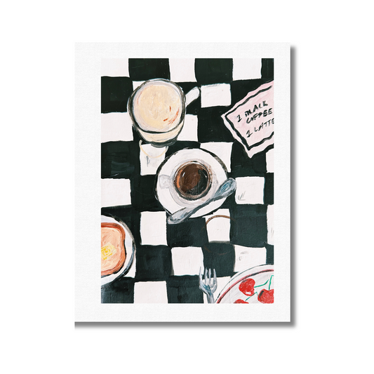 Coffee And Toast Print