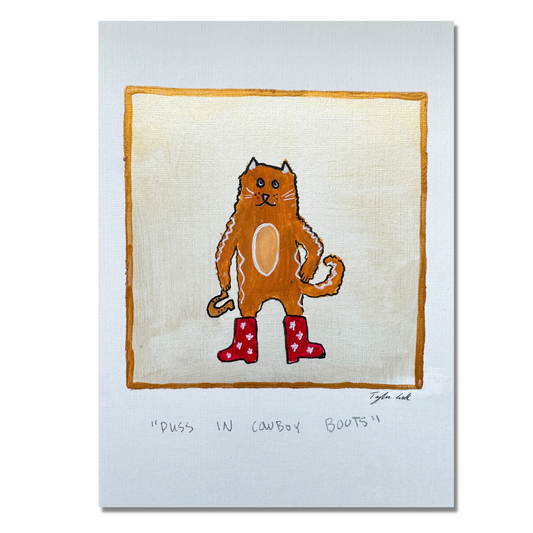 Puss In Cowboy Boots - Mini