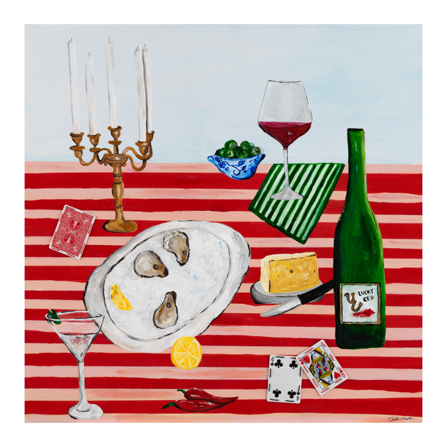 Dining al Fresco - Print