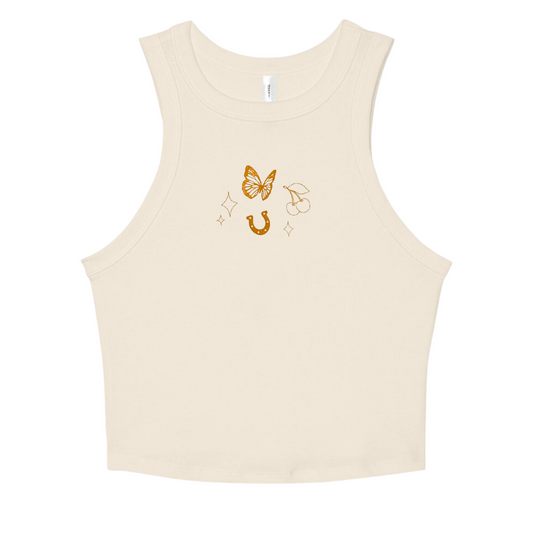 Lady Luck Tank - Gold