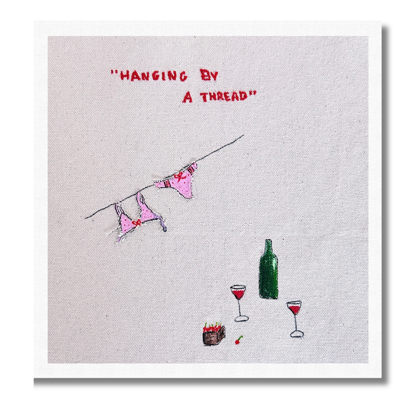 Hanging By A Thread - Print