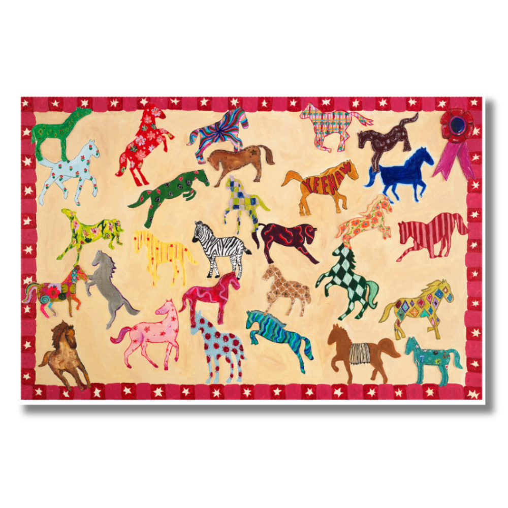 Horsin' Around - Print