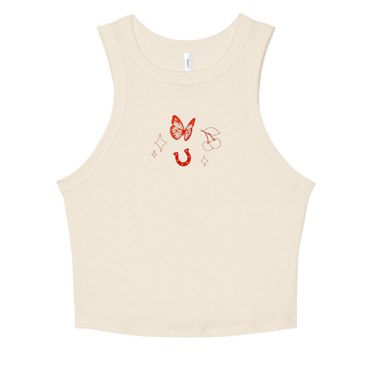 Lady Luck Tank - Red