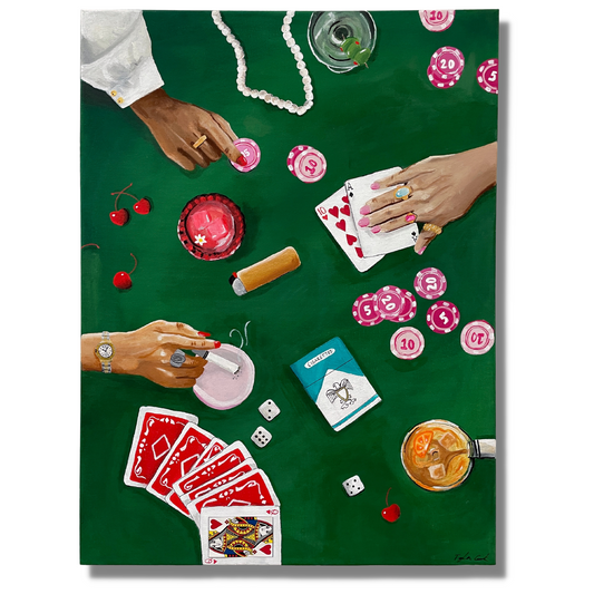 Women At The Poker Table